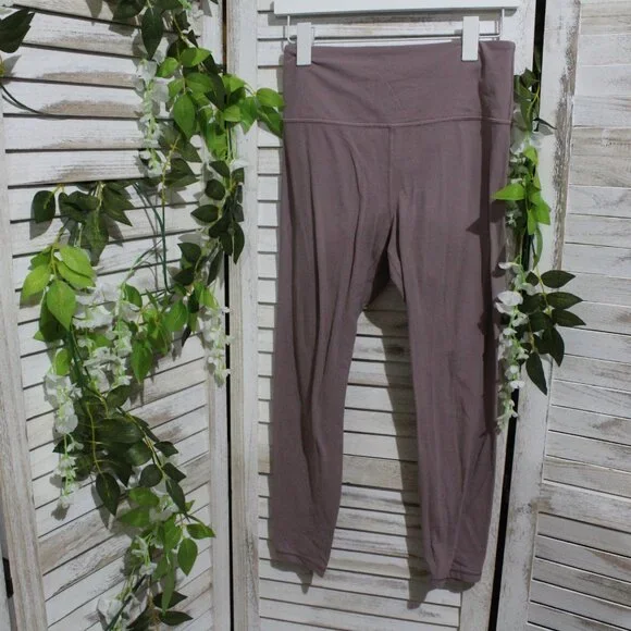 Athleta Ultra High-Rise Elation Floral Mauve Pastel Pink Leggings (1442) - Picture 5 of 11